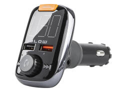 Transmiter FM z funkcją zestawu głośnomówiącego oraz ładowarką USB Bluetooth BLOW